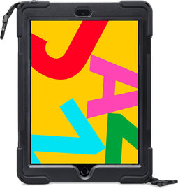 Xccess Survivor All-round Tablethoes geschikt voor Apple iPad 10.2 (2019/2020/2021) Hardcase Backcover + Schouderband + Standaard - Zwart
