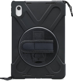 Xccess Survivor All-round Tablethoes geschikt voor Apple iPad Pro 11 (2022) Hardcase Backcover + Schouderband + Standaard - Zwart