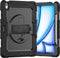 Xccess Tablethoes geschikt voor Apple iPad Air 13 Inch (2024) Hardcase Backcover | Xccess Survivor Essential | Schokbestendig iPad Air 13 Inch (2024) Telefoonhoesje | Anti Shock Proof + Standaard - Zwart
