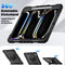 Xccess Tablethoes geschikt voor Apple iPad Air 13 Inch (2024) Hardcase Backcover | Xccess Survivor Essential | Schokbestendig iPad Air 13 Inch (2024) Telefoonhoesje | Anti Shock Proof + Standaard - Zwart