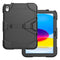 Xccess Tablethoes geschikt voor Apple iPad Pro 11 Inch (2022) Hardcase Backcover | Xccess Survivor Essential | Schokbestendig iPad Pro 11 Inch (2022) Telefoonhoesje | Anti Shock Proof + Standaard - Zwart