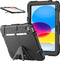 Xccess Tablethoes geschikt voor Apple iPad Pro 11 Inch (2022) Hardcase Backcover | Xccess Survivor Essential | Schokbestendig iPad Pro 11 Inch (2022) Telefoonhoesje | Anti Shock Proof + Standaard - Zwart