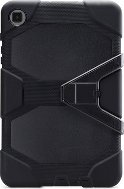 Xccess Tablethoes geschikt voor Samsung Galaxy Tab A7 Lite Hardcase Backcover | Xccess Survivor Essential | Schokbestendig Galaxy Tab A7 Lite Telefoonhoesje | Anti Shock Proof + Standaard - Zwart