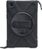 Xccess Tablethoes geschikt voor Samsung Galaxy Tab A8 10.5 (2021) Hardcase Backcover | Xccess Survivor All-round + Schouderband | Schokbestendig Galaxy Tab A8 10.5 (2021) Telefoonhoesje | Anti Shock Proof + Standaard - Zwart