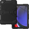 Xccess Tablethoes geschikt voor Samsung Galaxy Tab A9 Plus (2023) Hardcase Backcover | Xccess Survivor Essential | Schokbestendig Galaxy Tab A9 Plus (2023) Telefoonhoesje | Anti Shock Proof + Standaard - Zwart