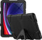 Xccess Tablethoes geschikt voor Samsung Galaxy Tab A9 Plus (2023) Hardcase Backcover | Xccess Survivor Essential | Schokbestendig Galaxy Tab A9 Plus (2023) Telefoonhoesje | Anti Shock Proof + Standaard - Zwart