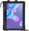 Xccess Tablethoes geschikt voor Samsung Galaxy Tab Active Pro Hardcase Backcover | Xccess Survivor All-round + Schouderband | Schokbestendig Galaxy Tab Active Pro Telefoonhoesje | Anti Shock Proof + Standaard - Zwart