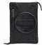 Xccess Tablethoes geschikt voor Samsung Galaxy Tab S9 FE Plus Hardcase Backcover | Xccess Survivor All-round + Schouderband | Schokbestendig Galaxy Tab S9 FE Plus Telefoonhoesje | Anti Shock Proof + Standaard - Zwart