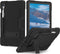 Xccess Tablethoes geschikt voor Samsung Galaxy Tab S9 Hardcase Backcover | Xccess Survivor Essential + Stylus Houder | Schokbestendig Galaxy Tab S9 Telefoonhoesje | Anti Shock Proof + Standaard - Zwart