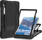 Xccess Tablethoes geschikt voor Samsung Galaxy Tab S9 Hardcase Backcover | Xccess Survivor Essential + Stylus Houder | Schokbestendig Galaxy Tab S9 Telefoonhoesje | Anti Shock Proof + Standaard - Zwart