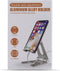 Xccess Telefoon Standaard | Xccess Foldable Zilver Verstelbaar