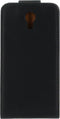 Xccess Telefoonhoesje geschikt voor Alcatel One Touch Idol 2 S Hoesje | Xccess Flip Case Flipcase - Zwart