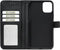 Xccess Telefoonhoesje geschikt voor Apple iPhone 12 Pro Max Hoesje | Xccess Business Bookcase Portemonnee | Pasjeshouder voor 3 Pasjes | Telefoonhoesje voor Pinpas / OV Kaart / Rijbewijs - Zwart