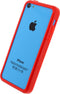 Xccess Telefoonhoesje geschikt voor Apple iPhone 5C Hoesje Hardcase | Xccess Bumper - Rood