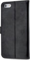 Xccess Telefoonhoesje geschikt voor Apple iPhone 6 Plus Hoesje | Xccess Classic Gelly Wallet Bookcase Portemonnee | Pasjeshouder voor 2 Pasjes | Telefoonhoesje voor Pinpas / OV Kaart / Rijbewijs - Zwart