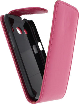 Xccess Telefoonhoesje geschikt voor Samsung Galaxy Ace 4 Hoesje | Xccess Flip Case Flipcase - Roze