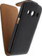 Xccess Telefoonhoesje geschikt voor Samsung Galaxy Ace 4 Hoesje | Xccess Flip Case Flipcase - Zwart