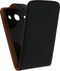 Xccess Telefoonhoesje geschikt voor Samsung Galaxy Core Hoesje | Xccess Flip Case Flipcase - Zwart