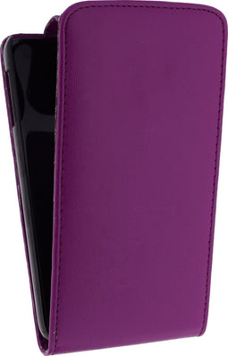 Xccess Telefoonhoesje geschikt voor Samsung Galaxy S5 Hoesje | Xccess Flip Case Flipcase - Paars