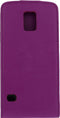 Xccess Telefoonhoesje geschikt voor Samsung Galaxy S5 Hoesje | Xccess Flip Case Flipcase - Paars