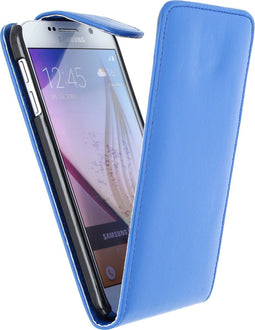 Xccess Telefoonhoesje geschikt voor Samsung Galaxy S6 Hoesje | Xccess Flip Case Flipcase - Blauw
