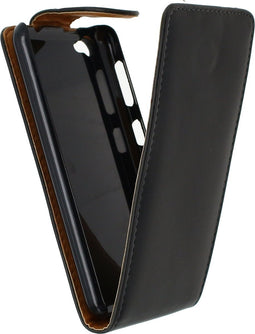 Xccess Telefoonhoesje geschikt voor Wiko Jimmy Hoesje | Xccess Flip Case Flipcase - Zwart