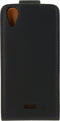 Xccess Telefoonhoesje geschikt voor Wiko Rainbow Lite Hoesje | Xccess Flip Case Flipcase - Zwart