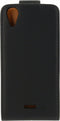Xccess Telefoonhoesje geschikt voor Wiko Rainbow Lite Hoesje | Xccess Flip Case Flipcase - Zwart
