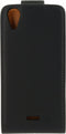 Xccess Telefoonhoesje geschikt voor Wiko Rainbow Lite Hoesje | Xccess Flip Case Flipcase - Zwart