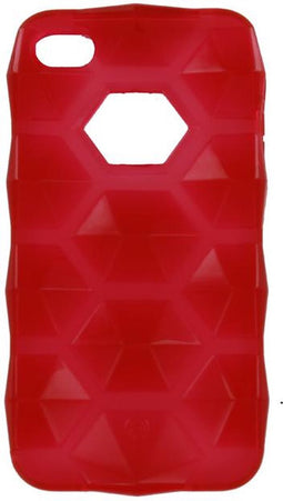 Xccess TPU Case Apple iPhone 4/4S Prisma Transparant Red
