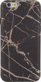 Xccess TPU Case Apple iPhone 6/6S Marble Electroplating Black