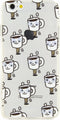 Xccess TPU/PC Case Apple iPhone 6/6S Coffee with 3D-Eyes