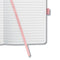 Sigel - notitieboek - Jolie Flair - A5 - hardcover - 174 pagina's - lijn - 80 grams papier - rose - SI-JN117
