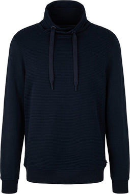 TOM TAILOR quilted fabric mix snood - Heren Trui - Maat M
