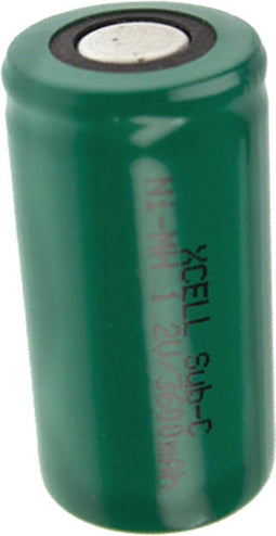 XCell 3600mAh Sub-C Ni-MH-batterij met U-vormige soldeerlip