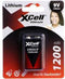 XCell CR9V/P 9V batterij (blok) Lithium 1200 mAh 9 V 1 stuk(s)