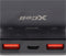XCell Powerbank X20000PD met 20.000 mAh capaciteit, USB-C PD3.0, snelladen, LED-display, 2x USB-uitgang 1x USB-C-uitgang