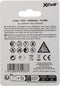 XCell Pro 18650 Li-Ion batterijbeveiligde Li-Ion batterij, met USB-C oplaadaansluiting, min. 3250mAh max. 3400mAh, 3,6 volt, 71,1mm x 18,8mm
