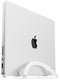 Twelve South BookArc Flex - Verticale MacBook standaard - Aluminium - Wit