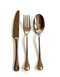 Rosenthal Bestekset 3-delig (mes 22 cm, vork 20 cm, lepel 20 cm) – Zilvergrijs, roestvrij staal