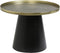 Light & Living Salontafel Popeta - Antiek Brons/Zwart - Ø60cm - Industrieel