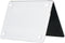 Lunso Geschikt voor MacBook Air 13 inch (2022-2025) cover hoes - case - Mat Transparant