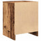 vidaXL - Nachtkastje - met - lade - 40x34x50 - cm - oud - houtkleurig
