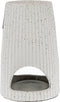 Scentchips® Rib Stone - Waxbrander - Geurbrander - Oliebrander - Wax Melts Brander - Aromabrander - Ook Geschikt Voor Essentiële Oliën - Geurolie - Waxmelts - Wit