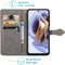 iMoshion Hoesje Geschikt voor Motorola Moto G41 / Moto G31 Hoesje Met Pasjeshouder - iMoshion Mandala Bookcase - Grijs