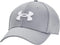 Under Armour blitzing pet in de kleur grijs.