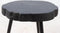 Bijzettafel live edge - ø45-47 cm - Acaciahout/ijzer