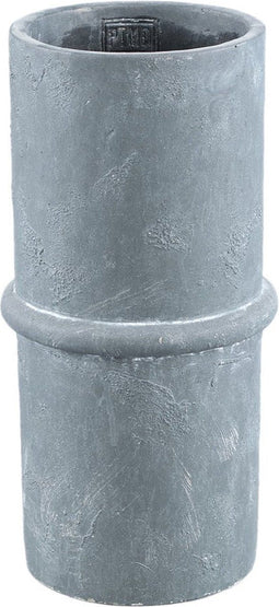 PTMD Werix Black Cement Pot Center Rib Round XL