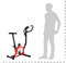 vidaXL - Hometrainer - met - bandweerstand - rood