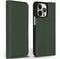 Accezz Premium Leather Slim Bookcase - iPhone 14 Pro Max - Echt Nappa leer - Groen